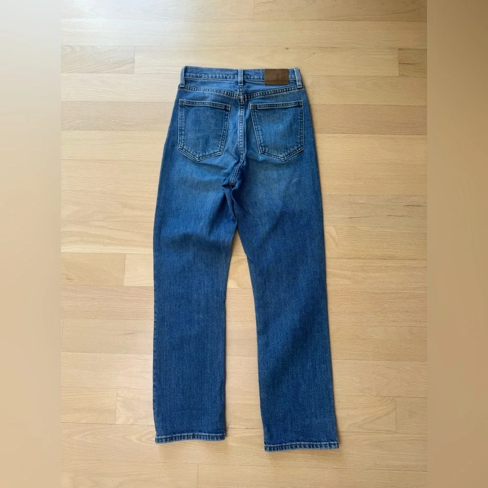 Aritzia Denim Forum The Arlo High Rise Straight Jeans Size 25/28L - Picture 8 of 13